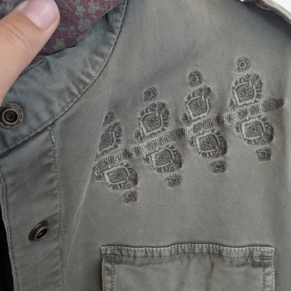 Gramicci Embroidered Military Jacket - Picture 3 of 6